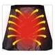 thumbnail image 5 of Fiudx Ofertas de la semana Traje calefactor eléctrico con cuello en V y forro interior para hombre, 22 unidades, con calefacción por USB, 5 of 7