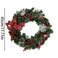 thumbnail image 3 of REK ‌Peony & Pumpkin Wreath Seasonal Floral For Fall Halloween & Home, 3 of 6