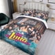 thumbnail image 3 of SOY LUNA Conjunto de sábanas temático, trío de piezas, cómodo y amigable con la piel, diseño único, regalo de decoración para el hogar para familiares, amigos y fans,173cm *218cm, 3 of 6