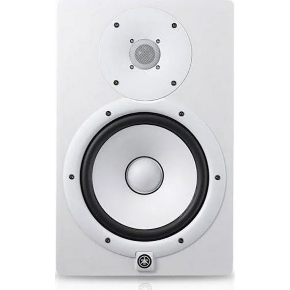 Yamaha HS8I Studio Monitor with Mounting Points and Screws, White