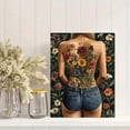 thumbnail image 2 of UXIEQU 2D Flat Vintage Moody Botanical Wall Art, French Cottagecore Large Gallery Print, 15.75x11.81 Inches Living Room Decor, 2 of 8