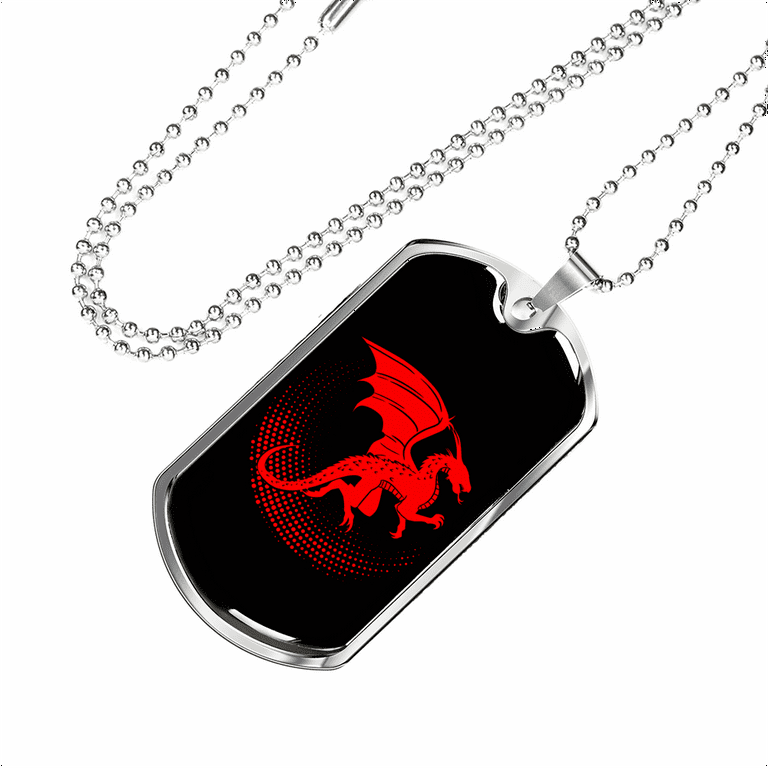 Dog Tag Dragon チェーン付き Dog Tag Dragon チェーン付き