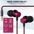 thumbnail image 2 of Auriculares con cable ASKUBSKU con conector de 3,5 mm para ordenador portátil, 2 of 9