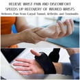 thumbnail image 2 of Paquete de 2 muñequeras – Muñequeras para alivio del dolor del túnel carpiano, artritis y tendinitis – Se adapta tanto a la mano derecha como a la izquierda – Compresión y soporte, 2 of 5