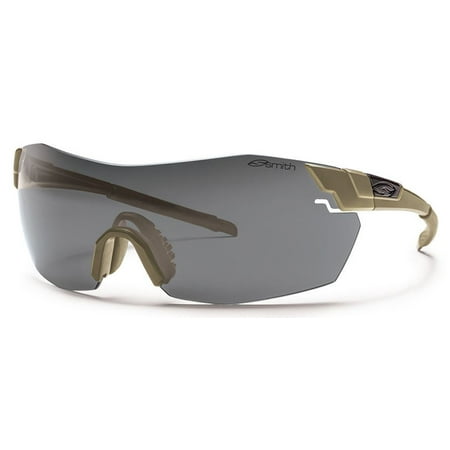 Smith Optics Pivlock V2 Max Tactical Elite Sunglasses,OS,Tan 499/Gray