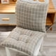 thumbnail image 4 of Cojín de silla unido con correas para asiento de oficina en el suelo | Soporte de espalda ajustable para postura sentada | Hogar, dormitorio, balcón o dormitorio universitario, 4 of 7