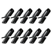 10PCS Plastic Belt Keeper Clips Webbing Ending Clip Hiking Camping Outdoor Clip Buckle Backpack Strap Keeper Clips Webbing Clips