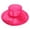 Hot Pink, variant on OOOUM Womens Wide Brim Hats Bowknot Design Upf 50 Sun Hat Breathable Fashion Elegant Wedding Hat Brown