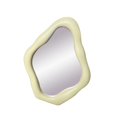 thumbnail image 4 of Espejo de maquillaje para colgar en la pared, espejo de tocador para mesa, regalo para niña, espejo cosmético para dormitorio, tocador para encimera Amarillo, 4 of 9