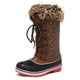 thumbnail image 1 of Dream Pairs Botas de nieve cálidas de invierno para mujer Botas de nieve informales impermeables a media pantorrilla para exteriores RIVER_1 Dream Pairs MAINE, 1 of 6