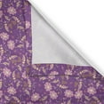thumbnail image 5 of Ambesonne Floral Grommet Curtain, Romantic Nature Pattern, 50" x 120", Pale Pink Marigold, 5 of 6