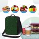 thumbnail image 4 of Disketp Emerald Green Sparkling Bolsa Térmica Estampada para Almuerzo, Lonchera para Hombres y Mujeres Adultos, 4 of 7
