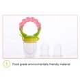thumbnail image 5 of Windfall Baby Silicone Fresh Fruit Food Feeder Teething Pacifiers for Babies for Infants and Kids Baby Fresh Food Fruit Feeder with Rattle Silicone Nipple Pacifier Teething Toy, 5 of 7