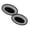 Black, variant on 2 Pcs Reusable Plastic Coloured Food Baskets Oval Plastic Fast Food Serving Baskets Plastic Storage Basket Bin for Hotdogs, Burgers, Fries, Sweets, Crisps, Snacks, 9.45x6.1 Inch, Black