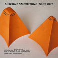 thumbnail image 2 of UHMC Silicone Tool 4PCS Silicone Seam Tool Silicone Applicator Tool for Kitchen/Bathroom Reusable Silicone Smoothing Caulking Tool 3/6/10/16mm Caulkin, 2 of 4