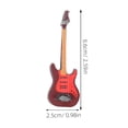 thumbnail image 3 of 3 Mini Guitarras de Plástico en Miniatura con Superficie Lisa, 3 of 7