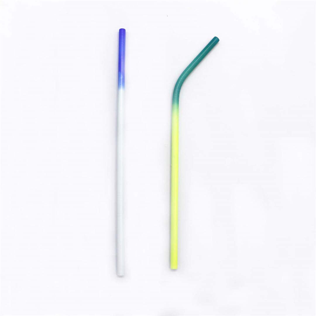 Multicolor Metal Drinking Straw Reusable Stainless Steel Pipette Bar Straws 
