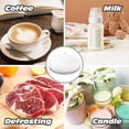 thumbnail image 5 of White Smart Coffee Auto On/Off Gravity-Induction Mug Office Desk Use, Candle Wax Cup Warmer Heating Plate (Up to 131F/55C), Middle…, 5 of 7