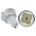 thumbnail image 3 of Yuarrent 4 * 3W GU10 Bombilla LED Foco Lámpara regulable Blanco frío CA 100-140V Iluminación navideña Yuarrent HA024385-00, 3 of 6