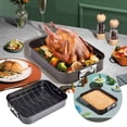 thumbnail image 1 of HBFAGFB Large Double Layer Non-Stick Turkey Baking Tray with Rack, Water Absorbing for Ovens, 1 of 5