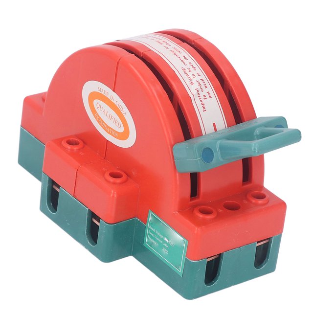 Interruptor De Cuchilla De Desconexión, Interruptor Seccionador De Alimentación Dual AC220V 100A Instalación Fácil Compacta Para De Energía