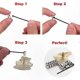 thumbnail image 3 of 10-Pack Locking Pin Clasps with Wrench for Secure Fastening, 3 of 5