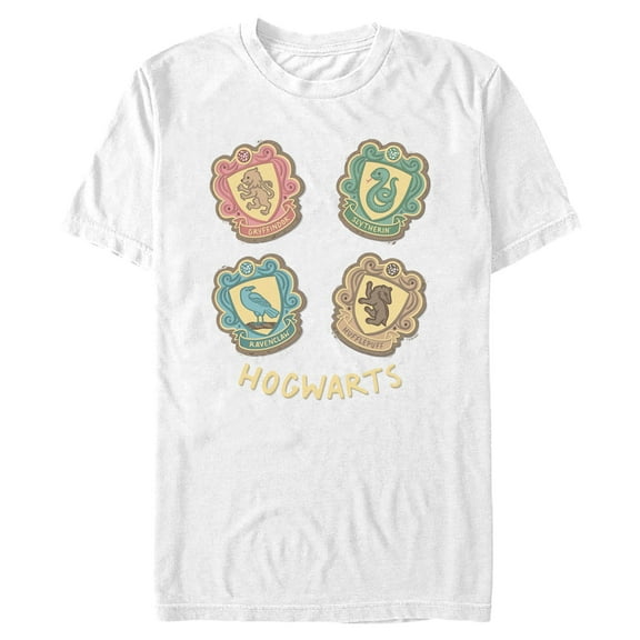 Mens Harry Potter Hogwarts Houses Cookies T Shirt