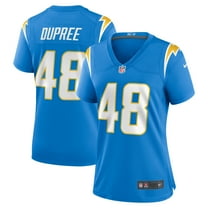 Women's Nike Bud Dupree Powder Blue Los Angeles Chargers Team Game Jersey