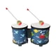 thumbnail image 5 of Tambores Bongo de 5" y 6" Instrumento musical Bongos de práctica Tambor de mano africano para Mar, 5 of 9