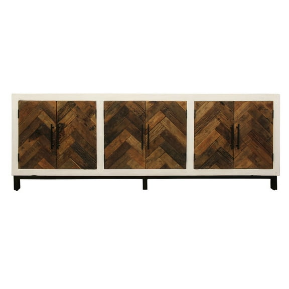 Moti Bayside 6-Door Sideboard in Brown