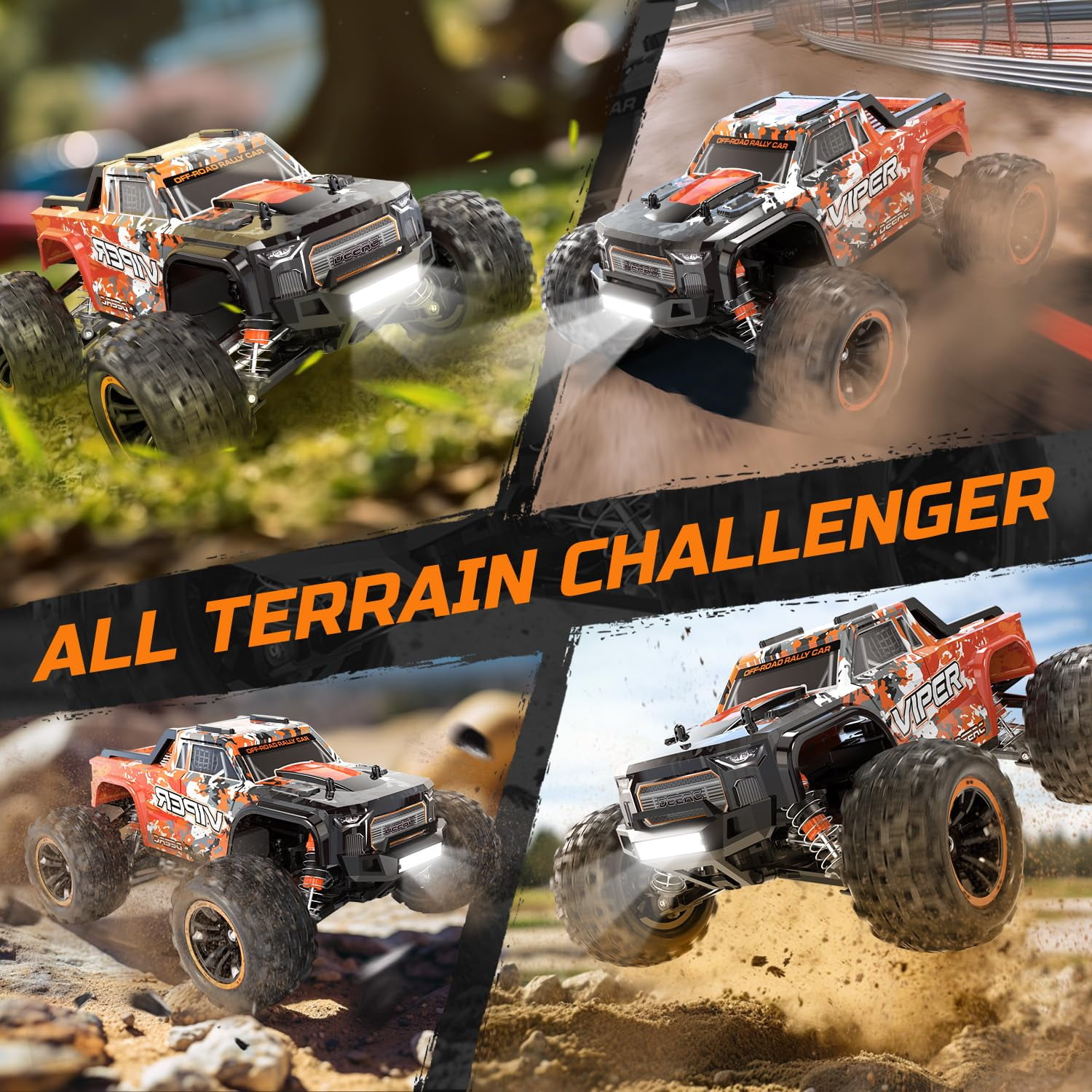 DEERC H16R Brushless 1:16 4×4 RC Truck DEERC H16R Brushless 1:16 4x4 RC Truck review - a tiny speed