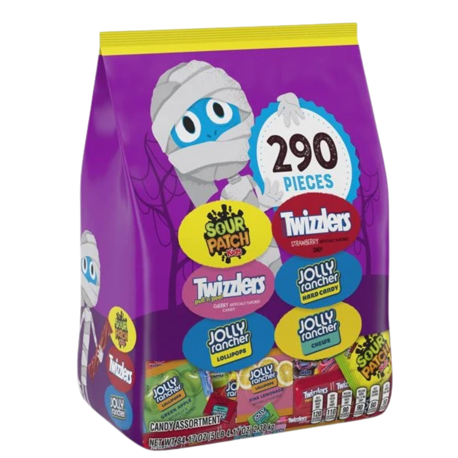 Halloween NonChocolate Assortment Twizzlers, Sour Patch, Jolly Rancher