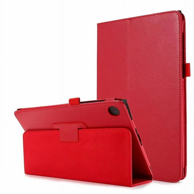 Tablet Funda For Lenovo Tab M10 Plus Case 10.3 Inch TB X606F X606X Flip Cover Stand Shell For Lenovo Tab M10 FHD Plus Case Coque red Tab M10 FHD Plus