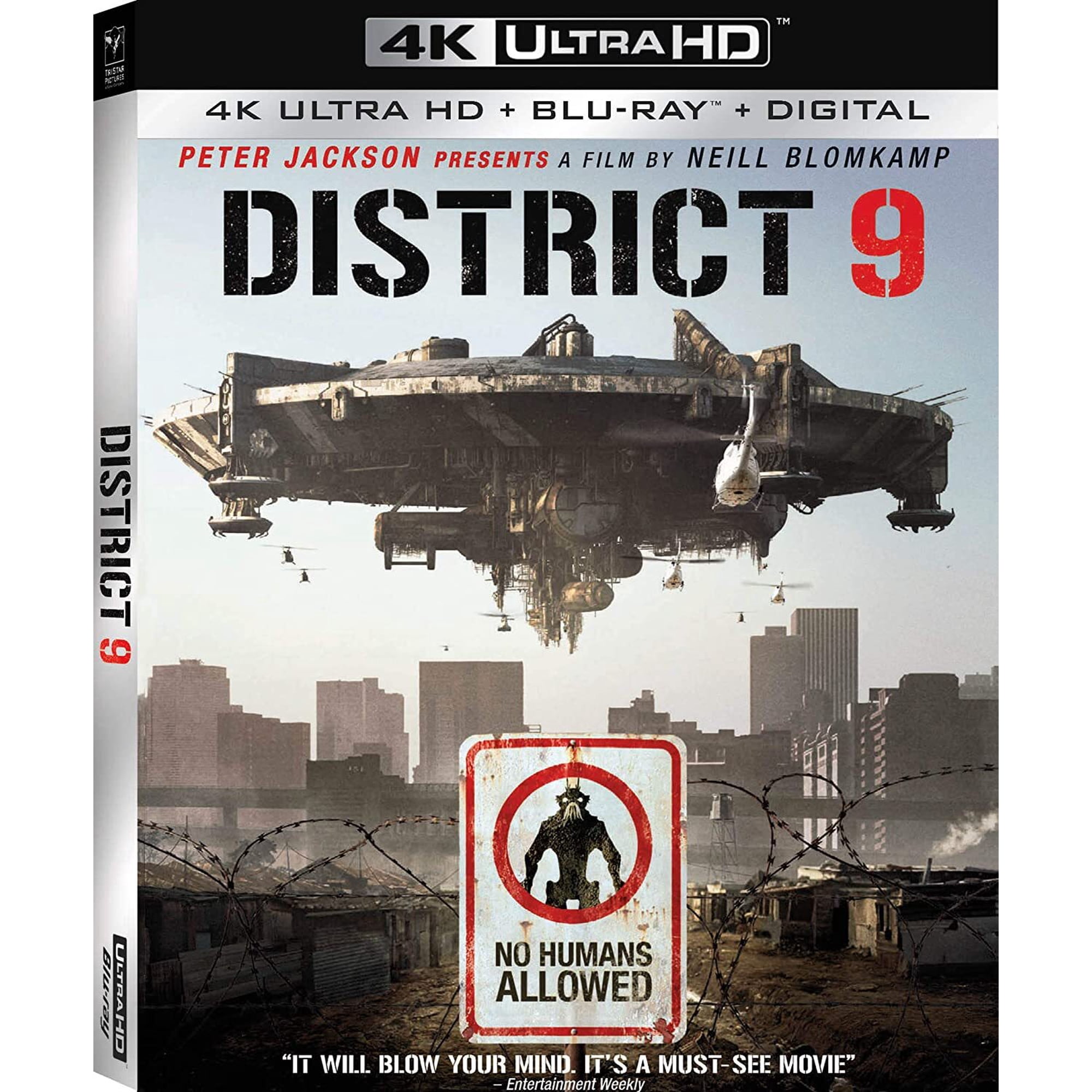 New District 9 (4K Ultra HD, Blu-ray, Digital) (Digital Copy)