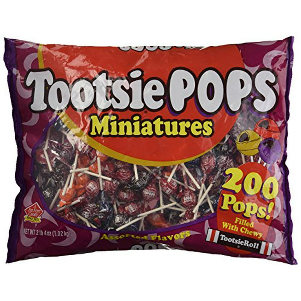 Miniature Tootsie Pops 200Ct Edibles 200 Pieces