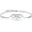 A-silver, variant on Leander Women Bracelets 925 Sterling Silver Infinity Heart White Gold Plated Cubic Zirconia Adjustable Bracelet Best Gifts for Women