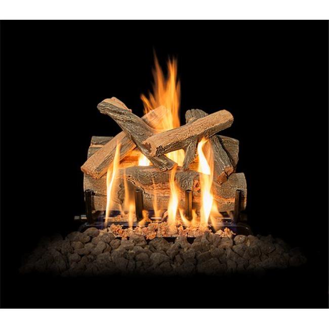 Grand Canyon Gas Logs AJ18LOGS-2BRN-18 Arizona Juniper Logs with 2  Burneru0026#44; 18 in. - 6 Piece | Walmart Canada