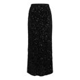 thumbnail image 2 of Sequin Skirt Maxi Glitter Skirt for Night out Party, 2 of 4