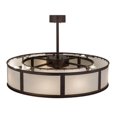 thumbnail image 7 of Meyda Tiffany 177662 Smythe Craftsman 30" 5 Blade Indoor Ceiling Fan - Bronze, 7 of 7
