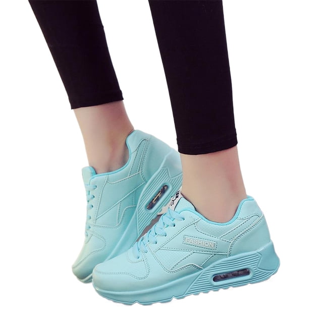 Zapatos para Correr Informales Deporte A La Deportivos Con Cojín Aire Transpirables Mujer