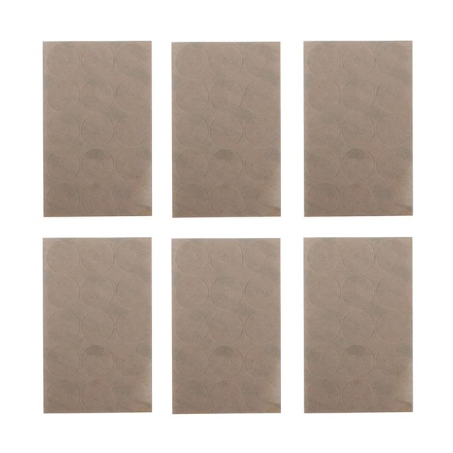 Juego de 6 Almohadillas Antideslizantes de 90 Uds., Alfombrilla Antideslizante, Almohadilla Antideslizante Transparente, Autoadhesiva para Regla de Co Soledad Anillos adhesivos antideslizantes claros