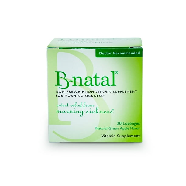 BNatal Lozenge for Morning Sickness Relief, Contains Doctor