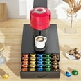 thumbnail image 3 of HFHOME Coffee Pod Holder Drawer for Nespresso Vertuo Capsules, 50-Capsule Metal Storage Organizer, Black, 3 of 7