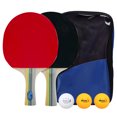 thumbnail image 1 of Paletas de ping pong 2 raquetas y 3 pelotas juego de ping pong para 2 jugadores para torneos, 1 of 9
