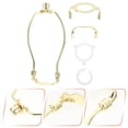 thumbnail image 3 of 1 Set Lamp Harp 6 Inch Heavy Duty Lamp Shade Bracket Lampshade Adapter, 3 of 7