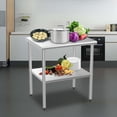 thumbnail image 3 of ROVSUN 30'' x 24'' Stainless Steel Commercial Metal Table for Prep & Work, 3 of 7
