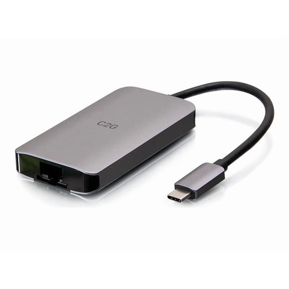 C2g Usb C Dock With Hdmi, Usb, Ethernet, Usb C & Delivery Up To 100w - Docking Station - Usb-c / Thunderbolt 3 - Hdmi - Gige
