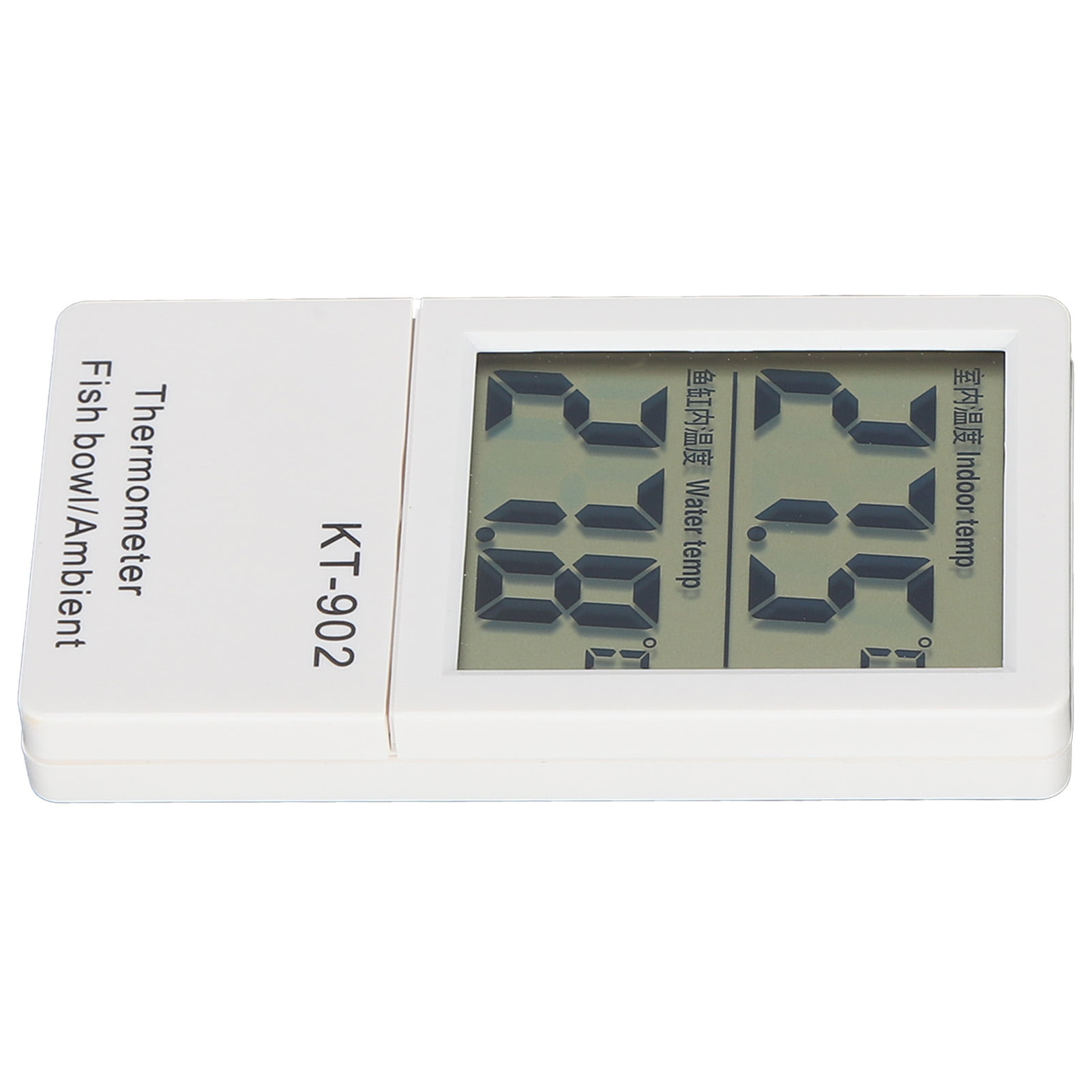 NEW TINY SEAS Digital LCD HYDROPONIC Temperature Thermometer FREE EXTRA BATTERY 