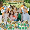 thumbnail image 2 of Madagascar Cake Topper Cupcake Set Themed Birthday Party Supplies Decoration Decor Kit, 2 of 4