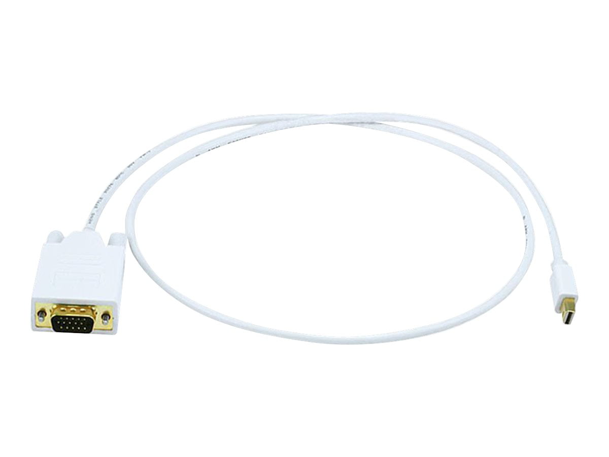 Monoprice 106002 3-Feet 32AWG Mini Display Port to VGA Cable White Monoprice Inc. 